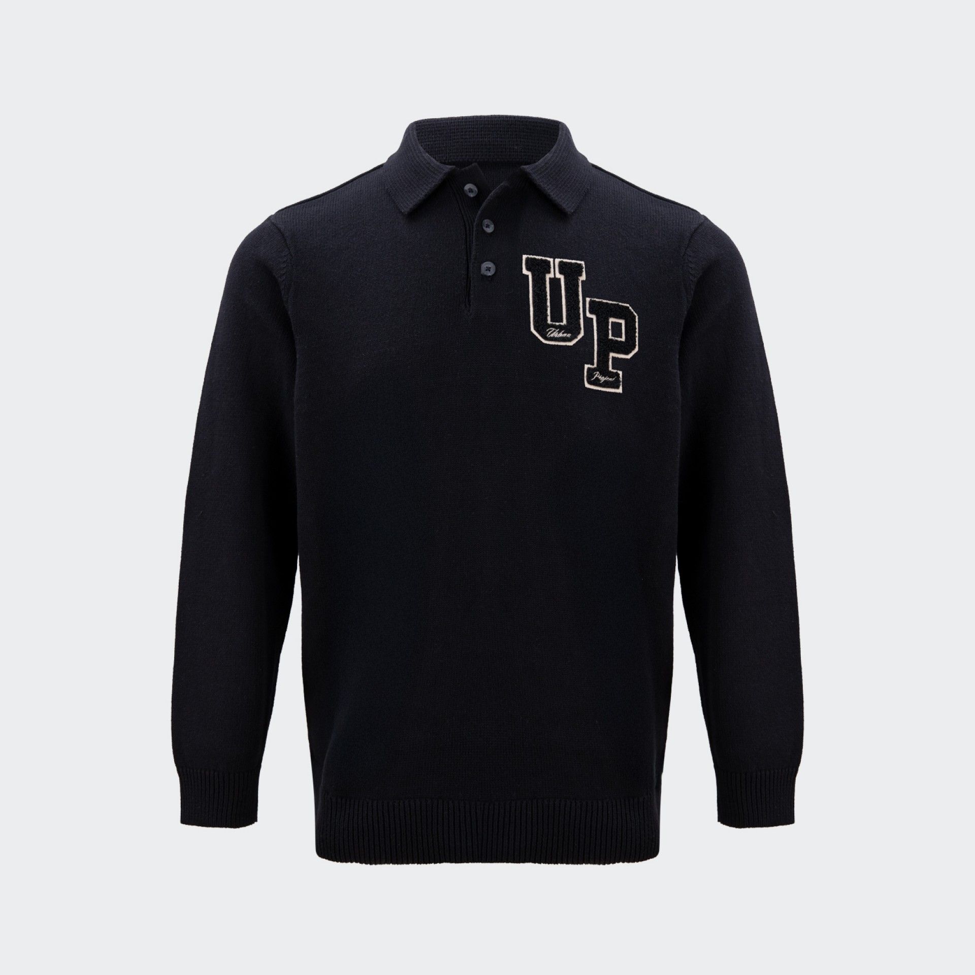 Urban Project Knit Polo Shirt