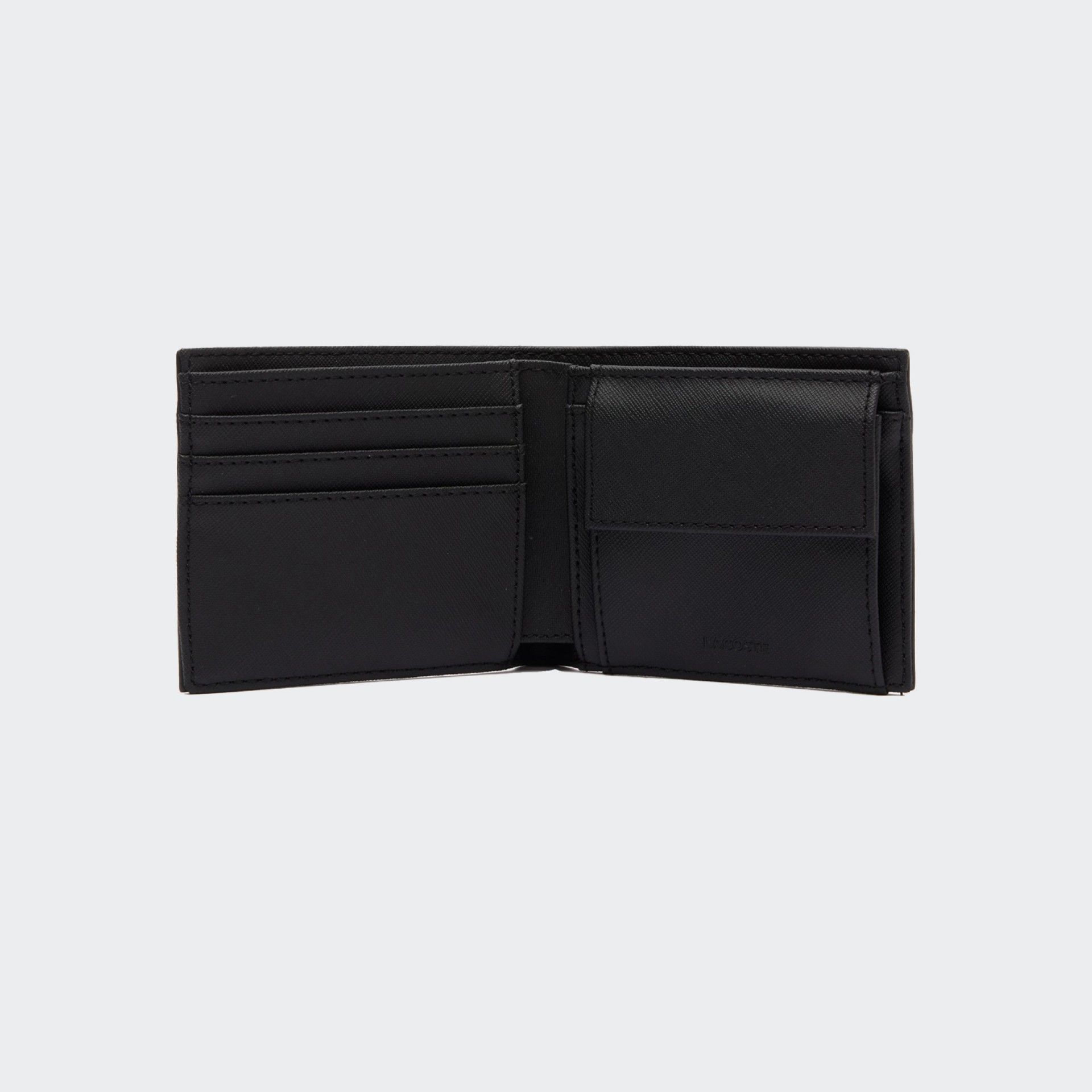 Cartera Lacoste Clásica Mediana con Protección RFID