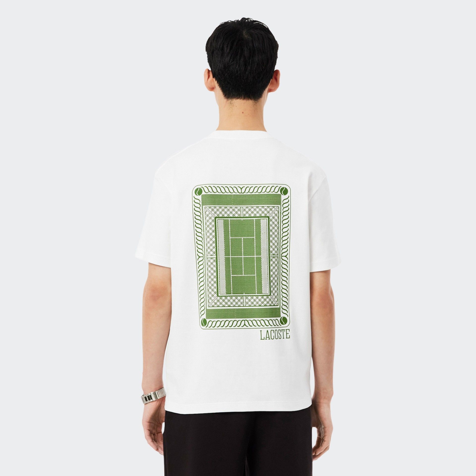 Camiseta Estampada Lacoste