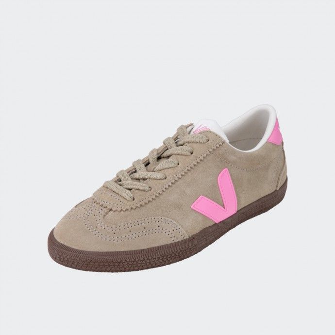 Baskets Veja Volley Suede Taupe Malibu