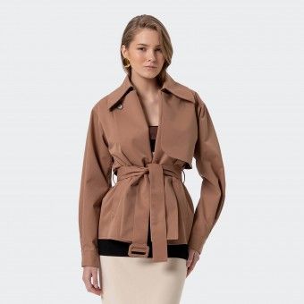Trench-coat oversize Fracomina