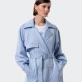 Trench-coat en satin Fracomina