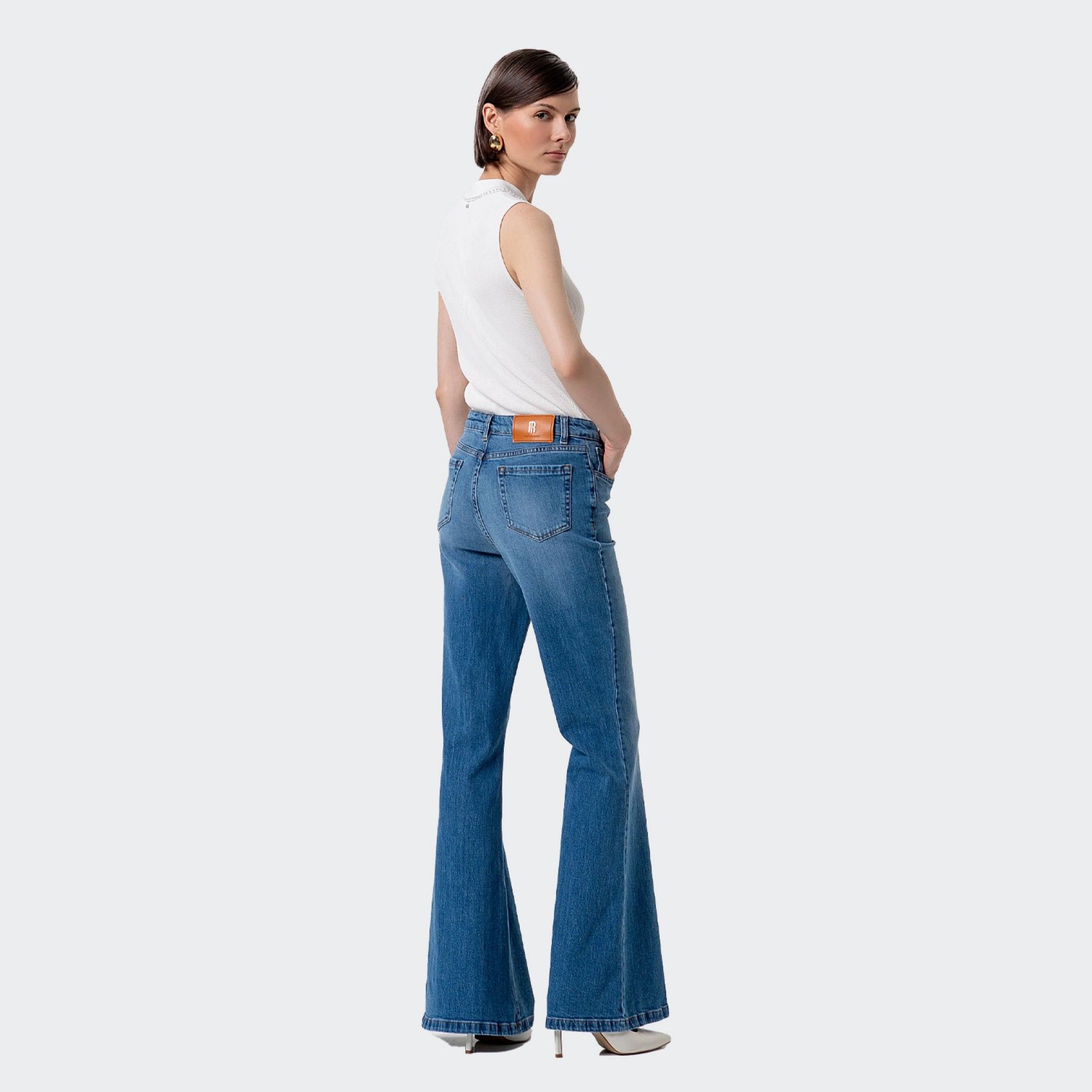 Jeans bootcut Fracomina
