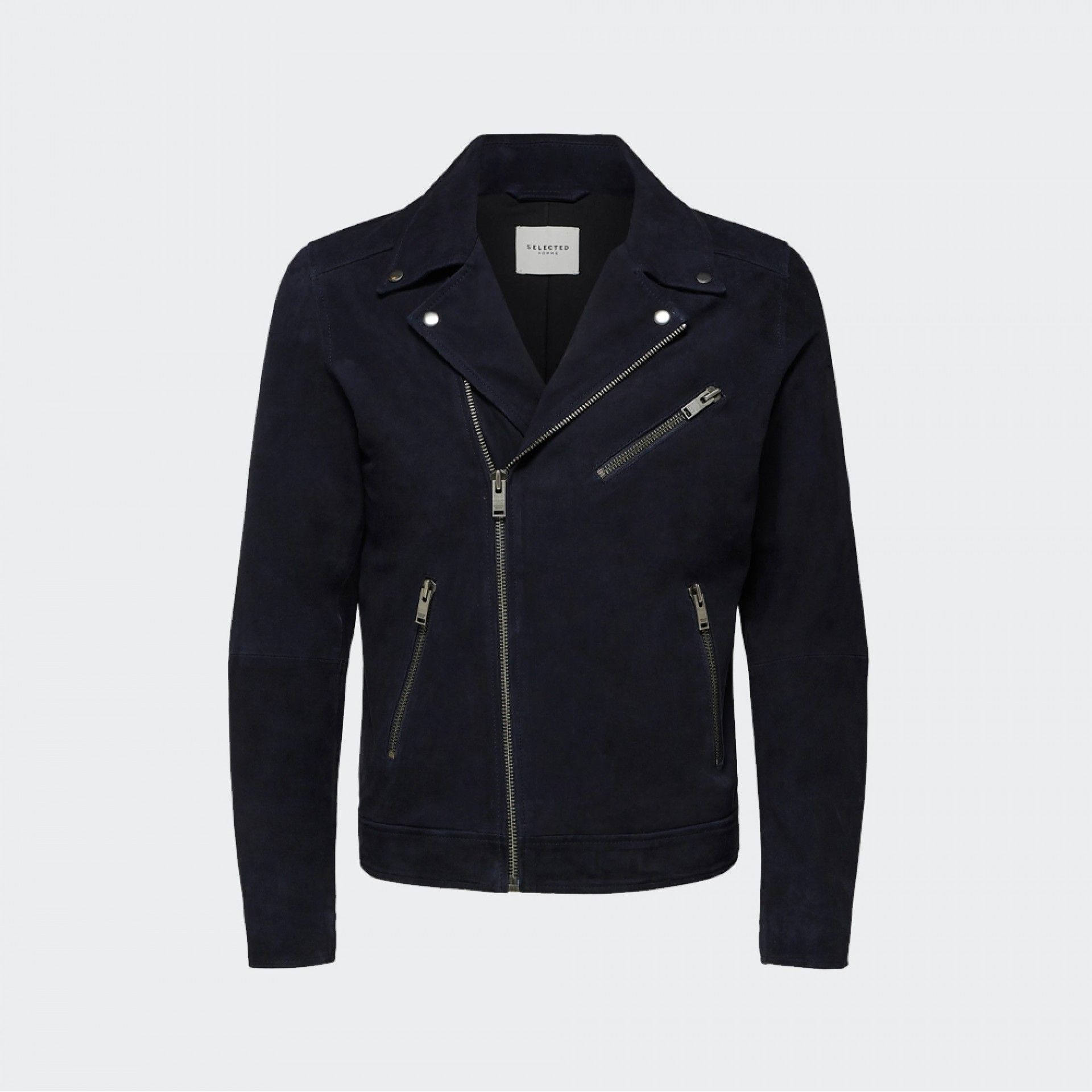 Selected Homme Suede Biker Jacket