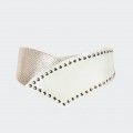 Python-effect belt with studs Aniye By Text Python-effect belt with studs Aniye By Text