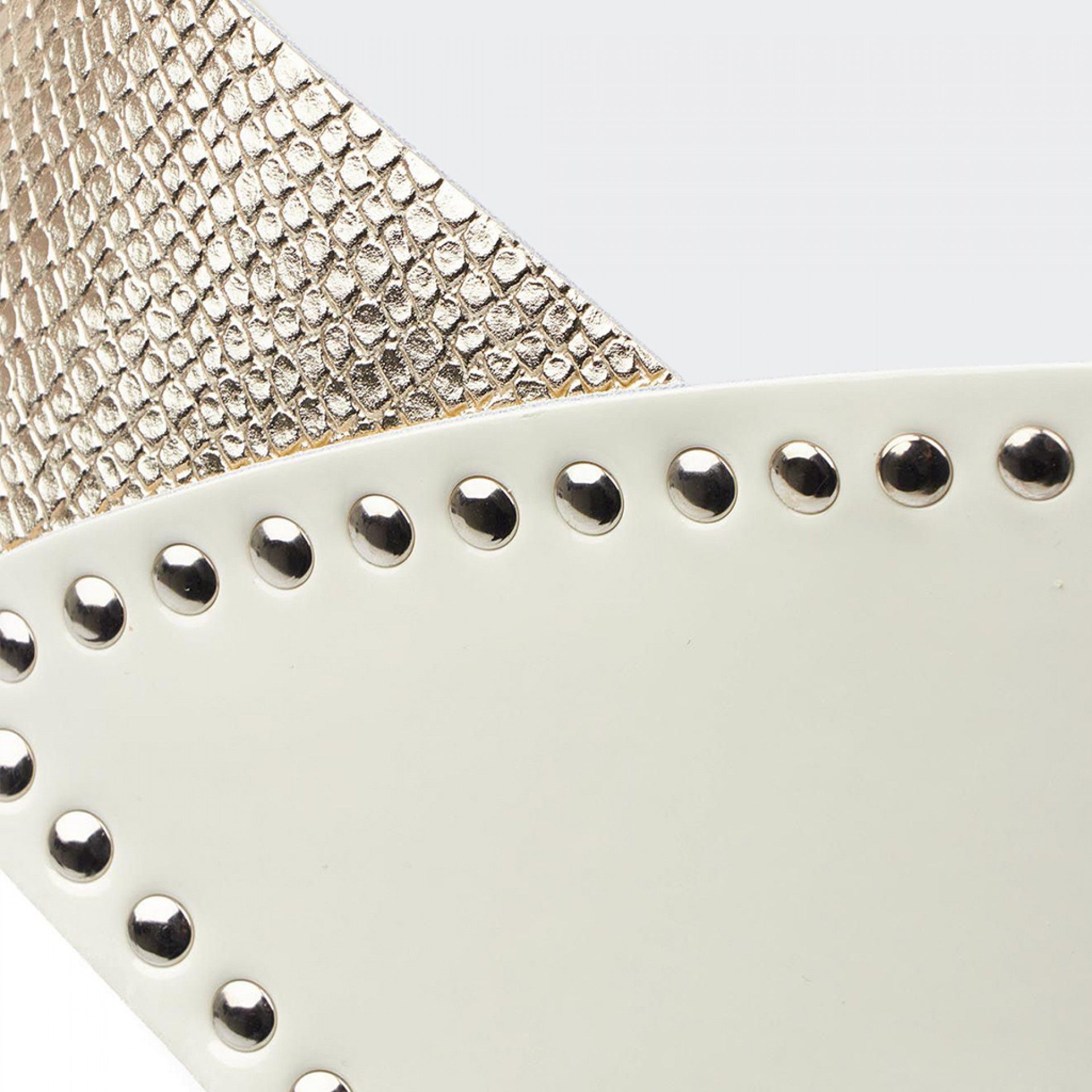 Python-effect belt with studs Aniye By Text