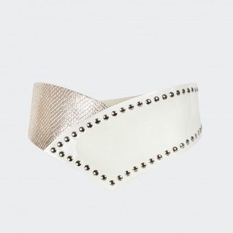 Ceinture effet python avec clous Aniye By Text