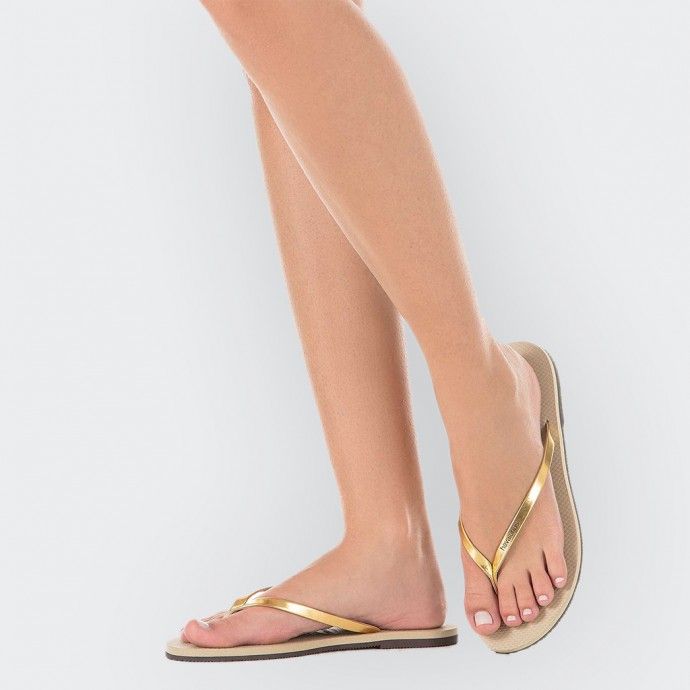 Havaianas You Metallic Flip Flops
