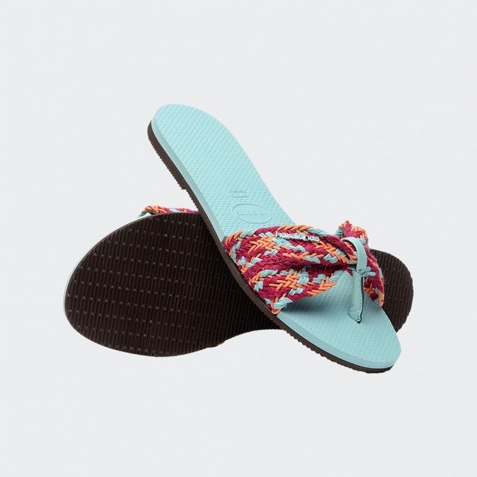 Chanclas Havaianas You St Tropez Mesh Azul Cielo