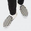 Vans Checkerboard Classic Slip-On Platform Sneakers