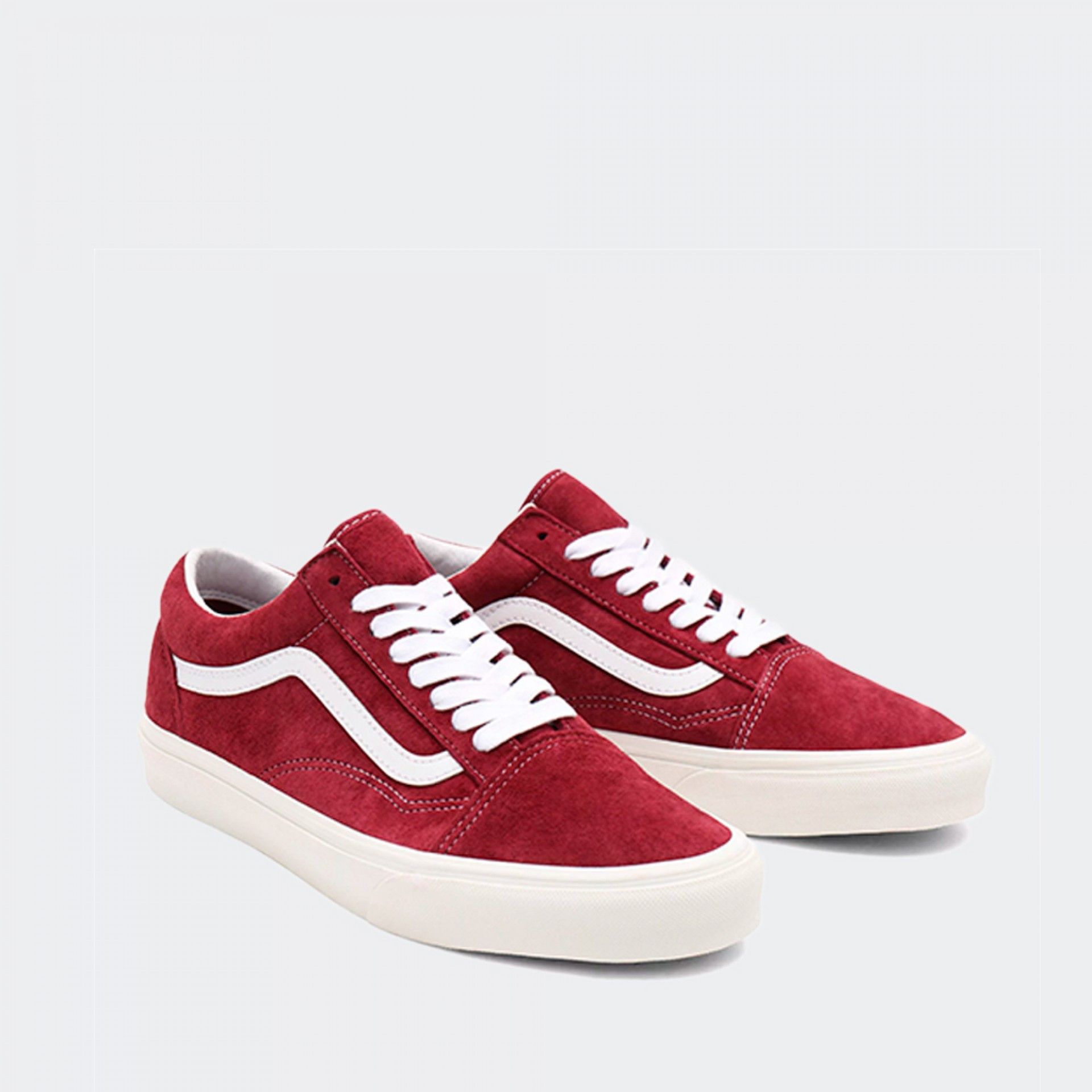 Vans Old Skool Pig Suede Burgundy Sneakers