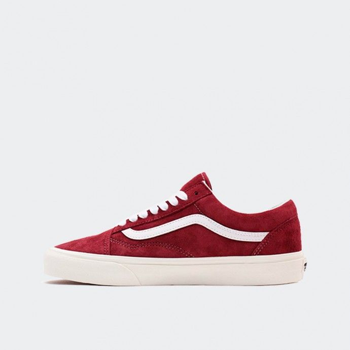 Vans Old Skool Pig Suede Burgundy Sneakers