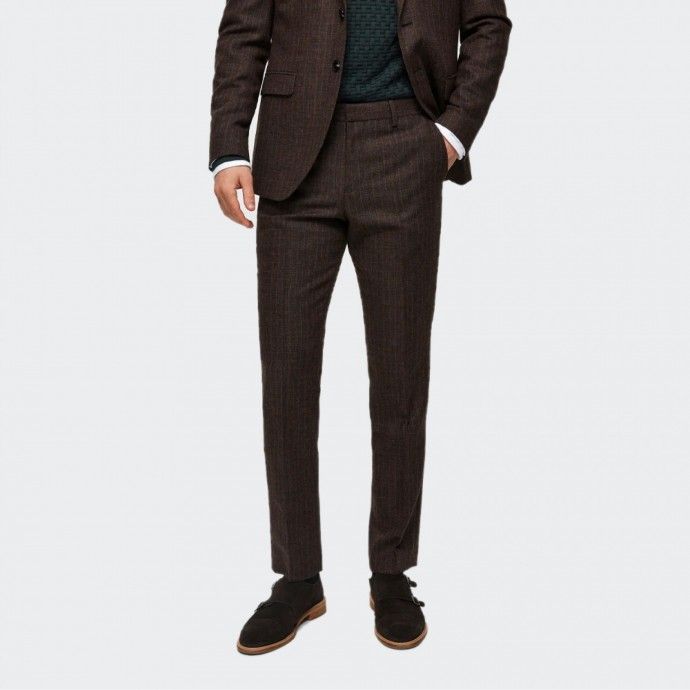 Slim Fit tapered trousers Selected Homme