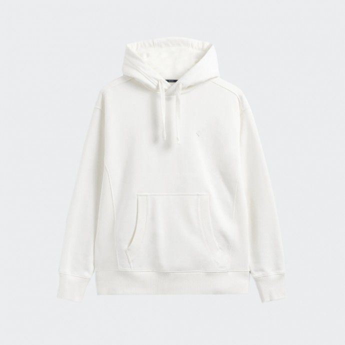 Sudadera Blanca con Capucha Icon G Essential Sweat de Gant