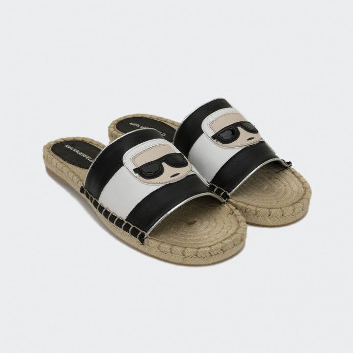 Karl Lagerfeld flip flops