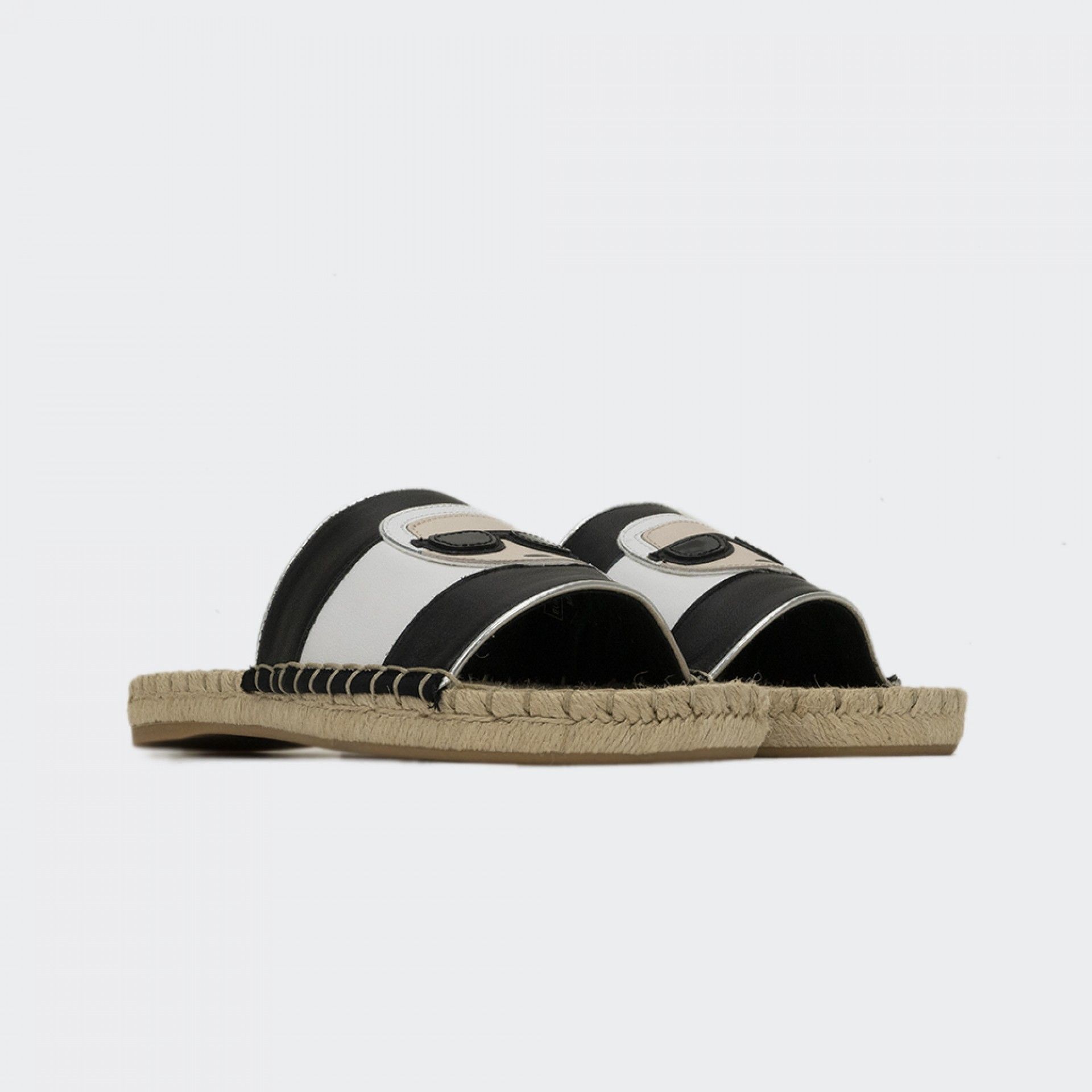 Karl Lagerfeld flip flops