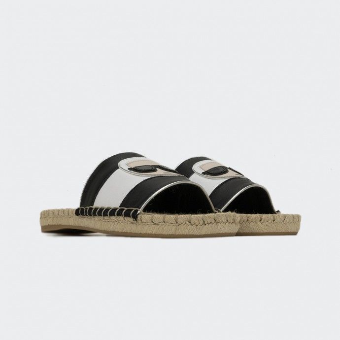 Karl Lagerfeld flip flops