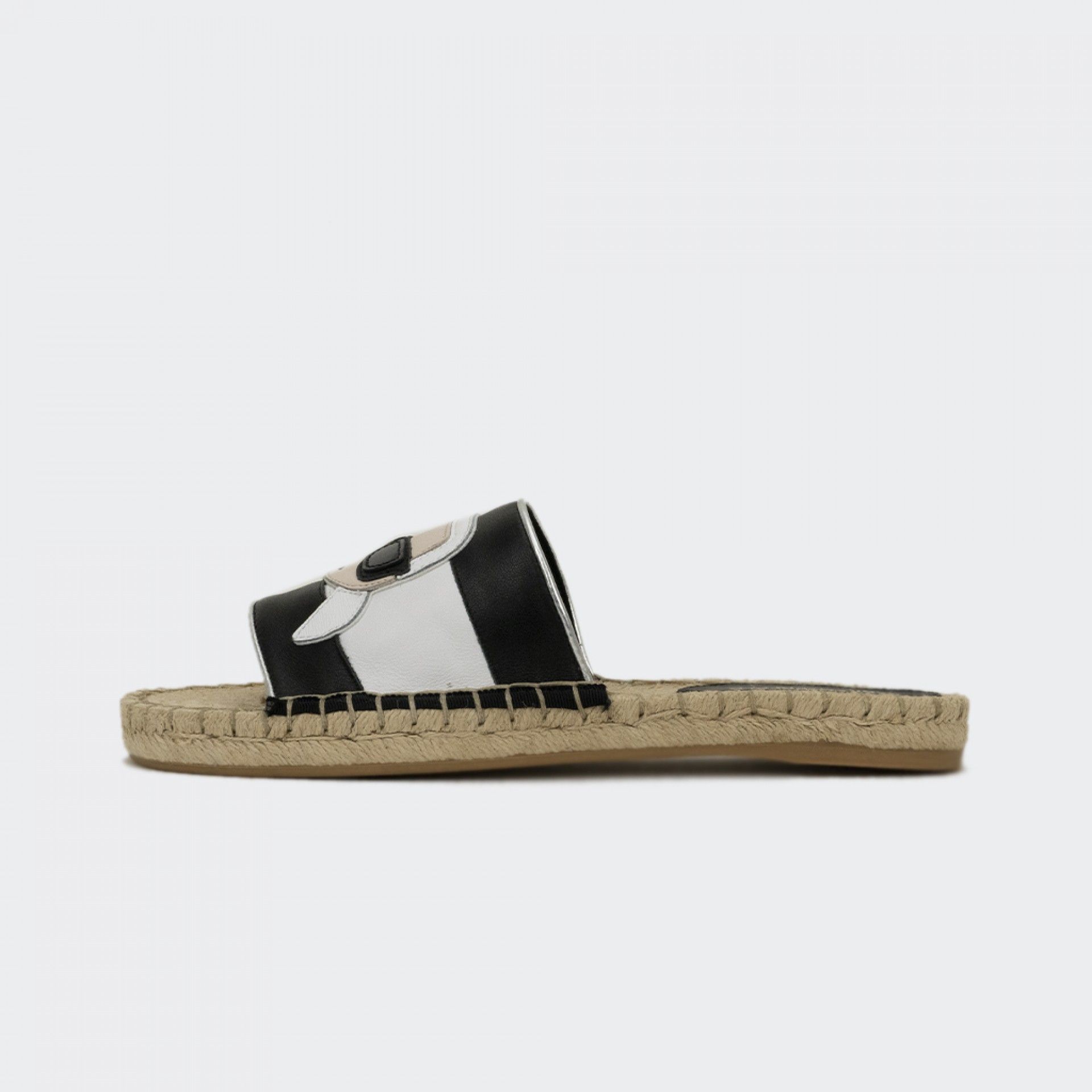Karl Lagerfeld flip flops