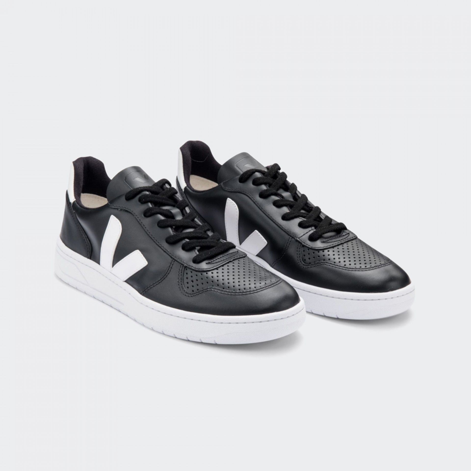 Veja V-10 Leather Sneakers