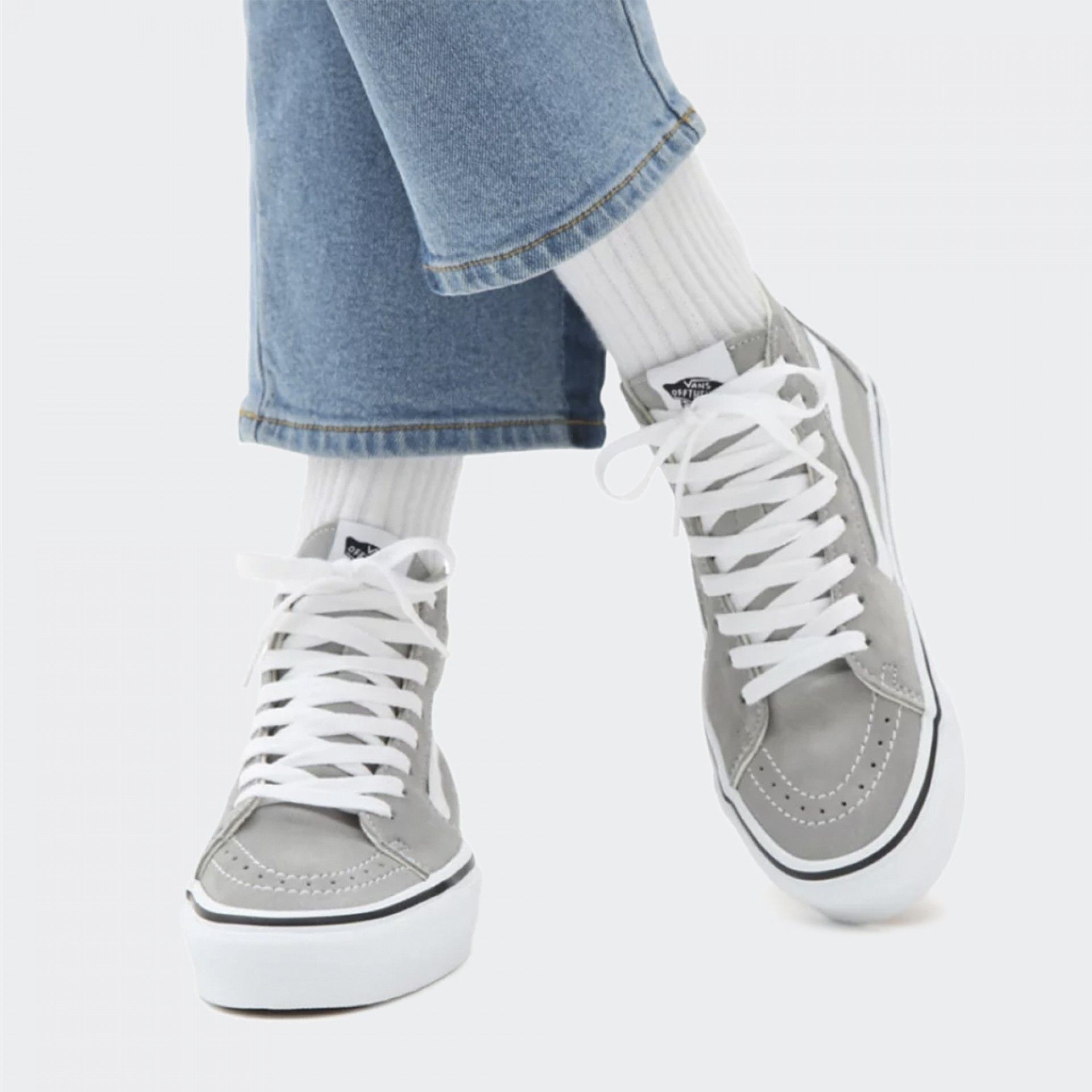 Vans Sk8-Hi Tapered Grey Sneakers