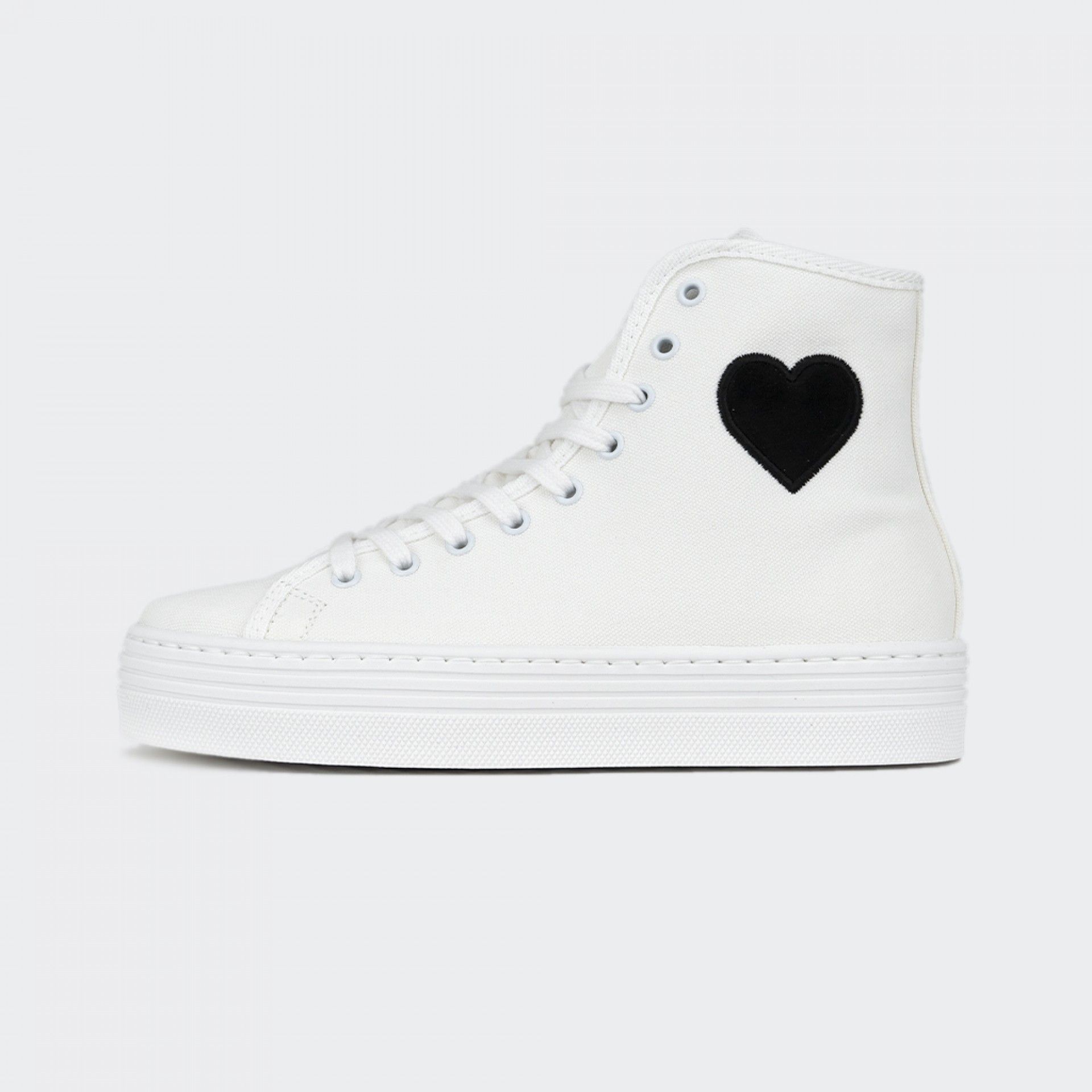 Baskets à logo et patch Chiara Ferragni