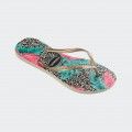 Havaianas Slim Animal Floral Flip Flops