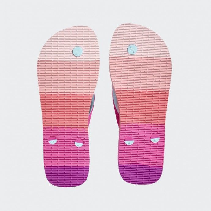 Chinelos Havaianas Top Logomania Gradient Pink Gum