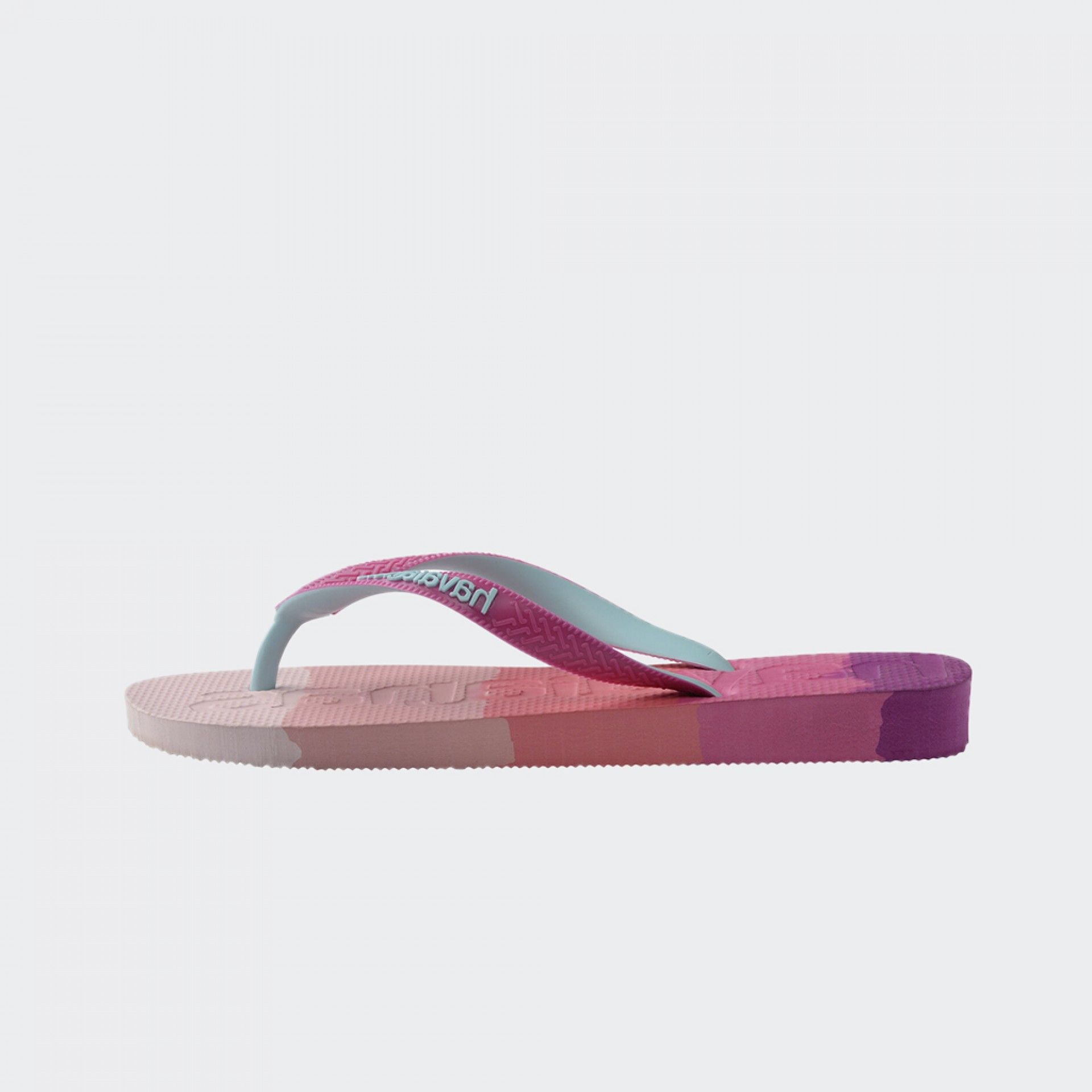 Chinelos Havaianas Top Logomania Gradient Pink Gum