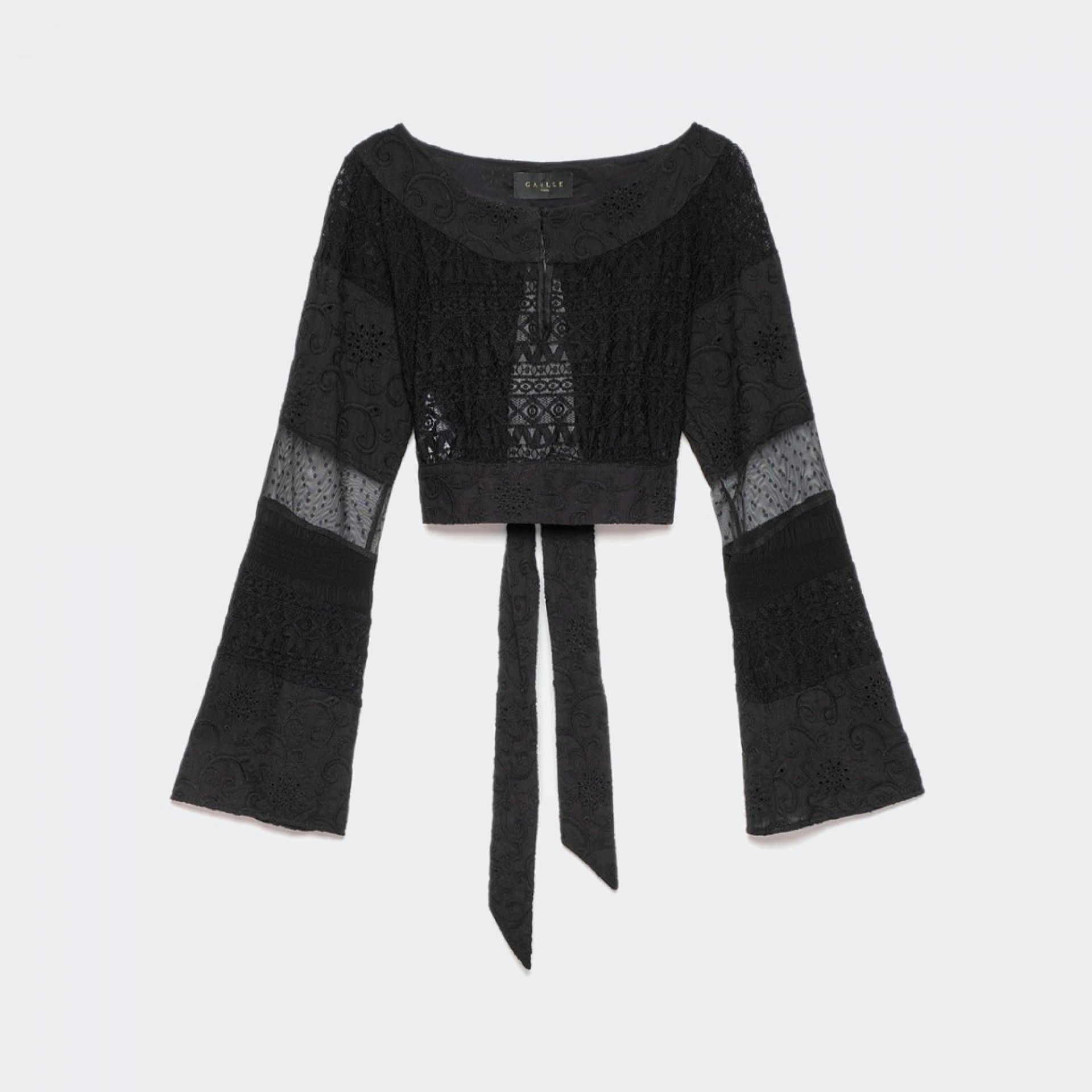 Top de tela de encaje Gaëlle Paris