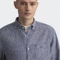 Camisa de Lino Azul GANT