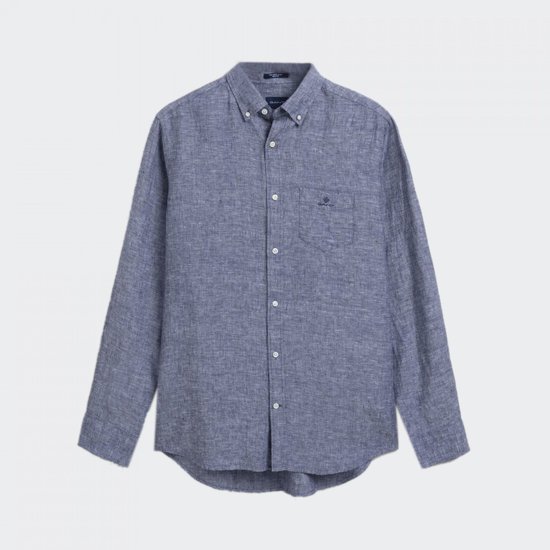 Camisa de Lino Azul GANT