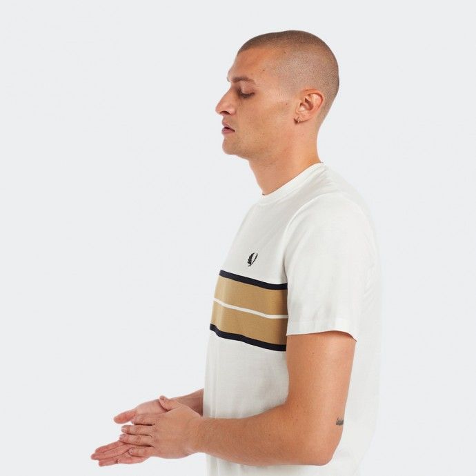 Fred Perry Tramline Panel T-Shirt