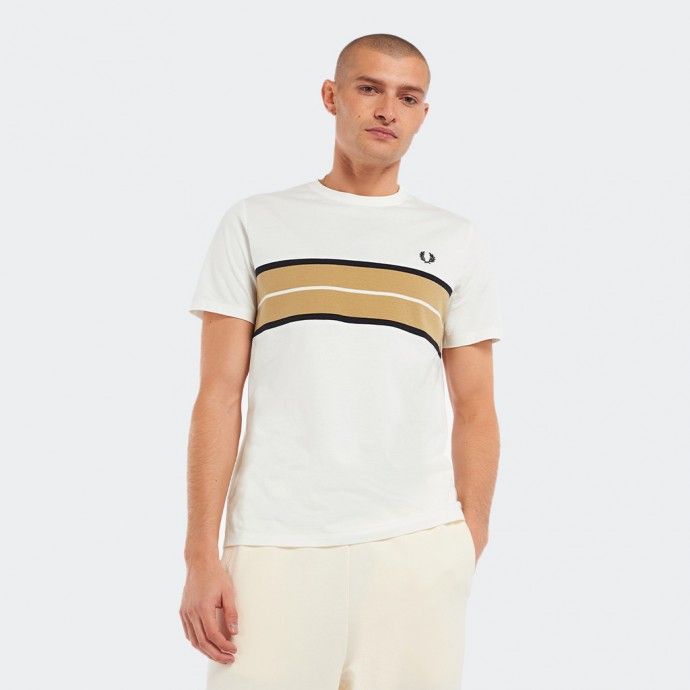 Fred Perry Tramline Panel T-Shirt