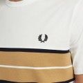 Fred Perry Tramline Panel T-Shirt Fred Perry Tramline Panel T-Shirt