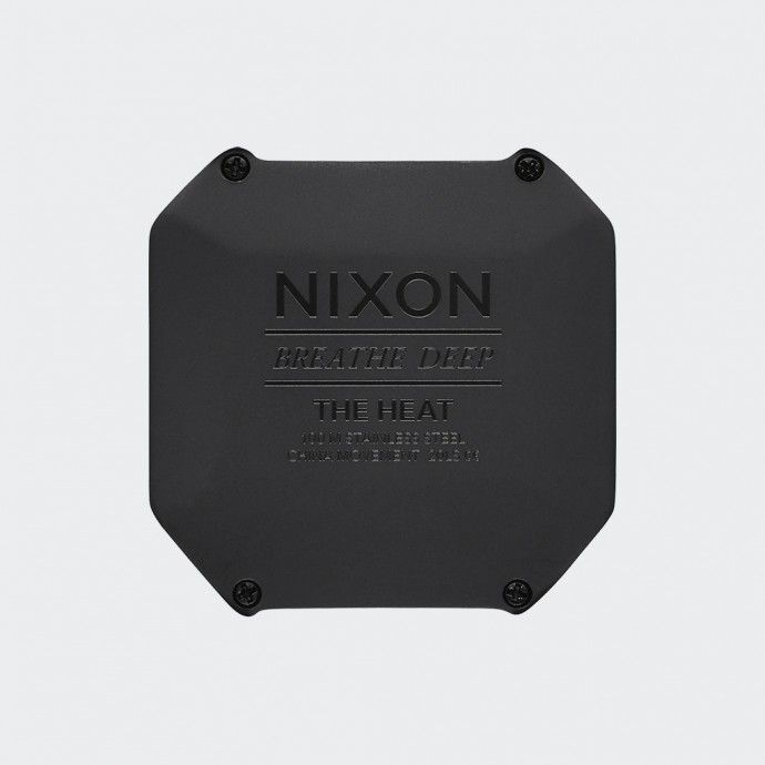 Reloj Nixon Heat Black/Aqua Positive