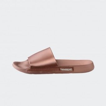 Havaianas Slide Classic Metallic Flip Flops