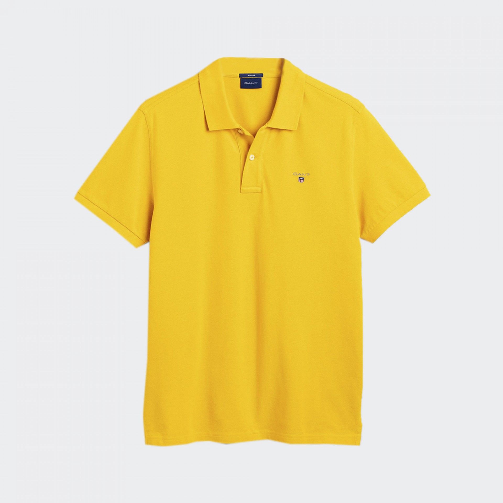 Polo Piqué Original GANT Amarillo