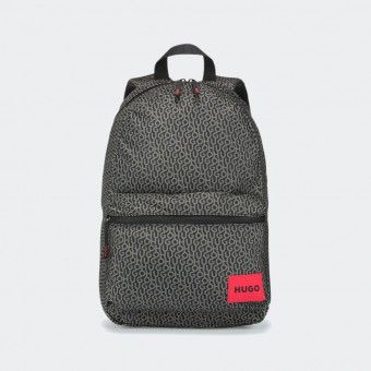 Hugo Black Monogram Backpack