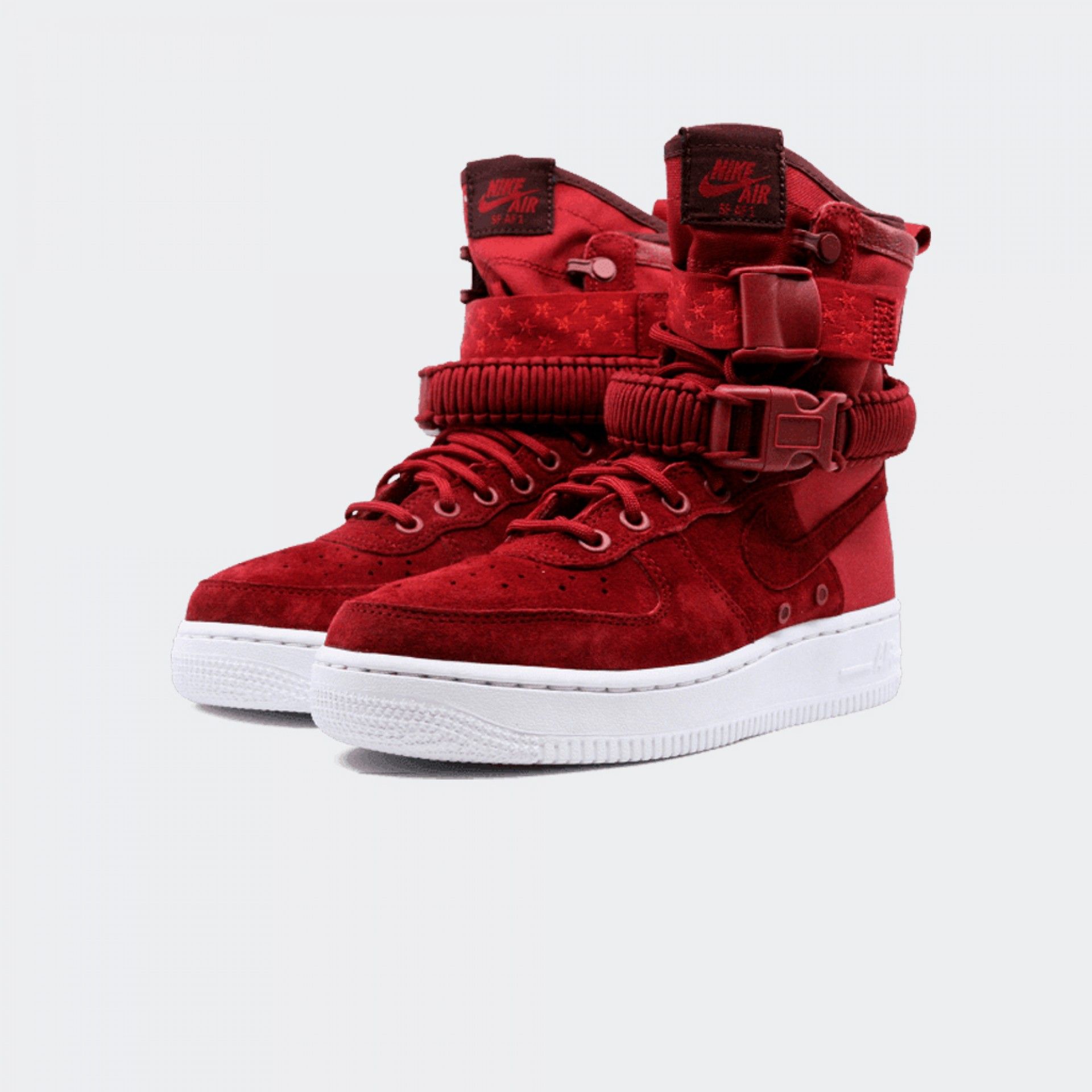 Nike SF Air Force 1 High Red Crush Sneakers