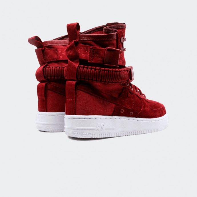 Nike SF Air Force 1 High Red Crush Sneakers