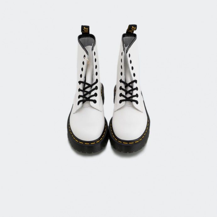 Boots Dr Martens 1460 Bex Smooth Leather White
