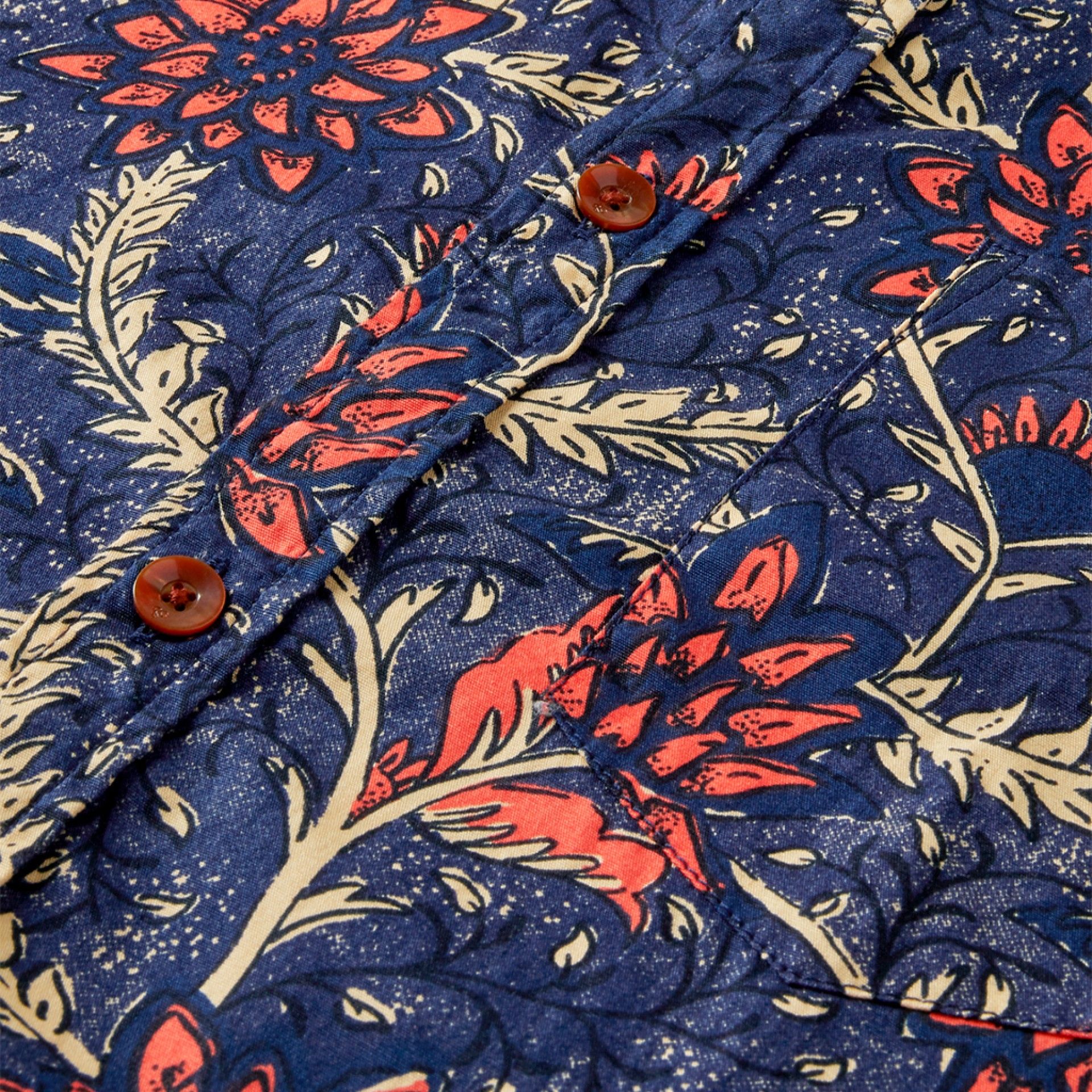 Camisa ajustada estampada de Scotch & Soda