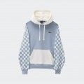 Vans Peace Checkerboard Blocked Hoodie Blue Vans Peace Checkerboard Blocked Hoodie Blue