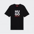 Hugo Logo T-Shirt Black Hugo Logo T-Shirt Black