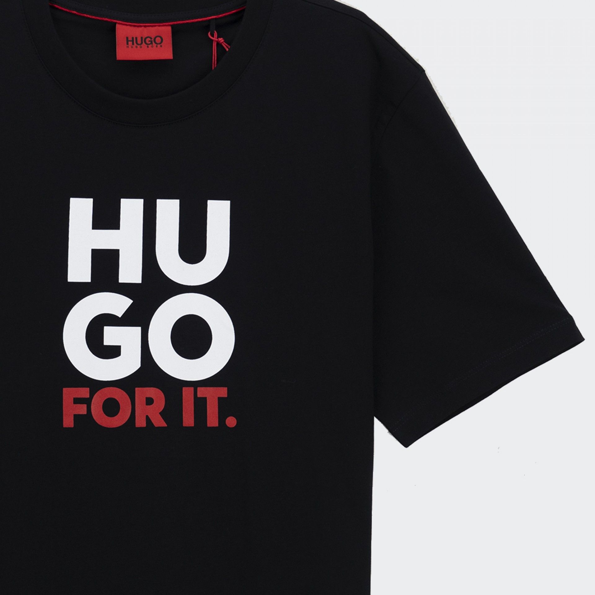 Hugo Logo T-Shirt Black