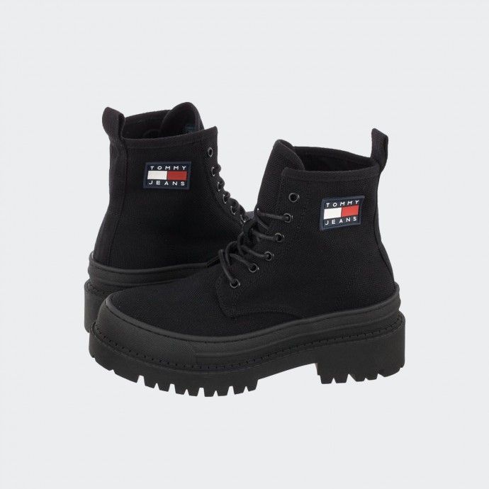 Tommy Jeans Black Boots