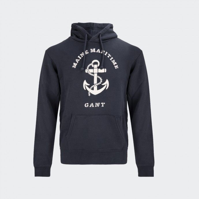 Sudadera GANT Maritime Marino