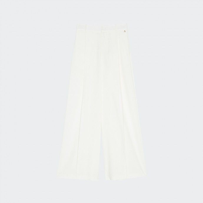 White Twinset Pants