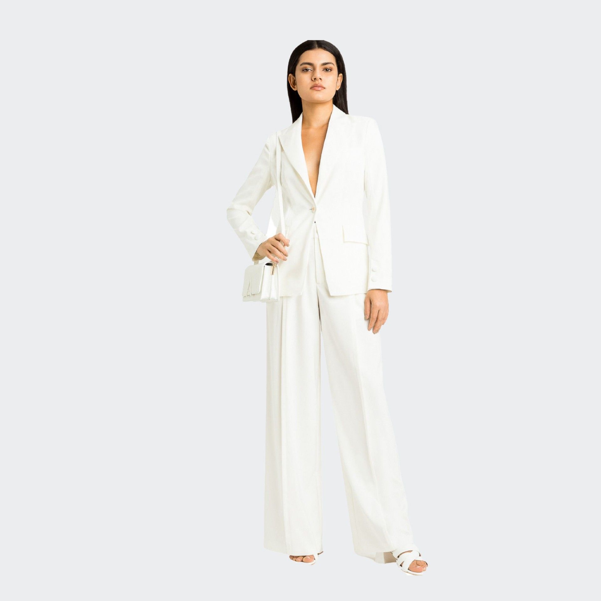 White Twinset Pants