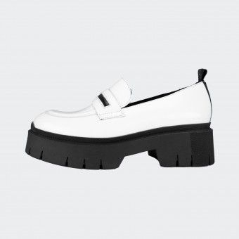 White Hugo Shoes